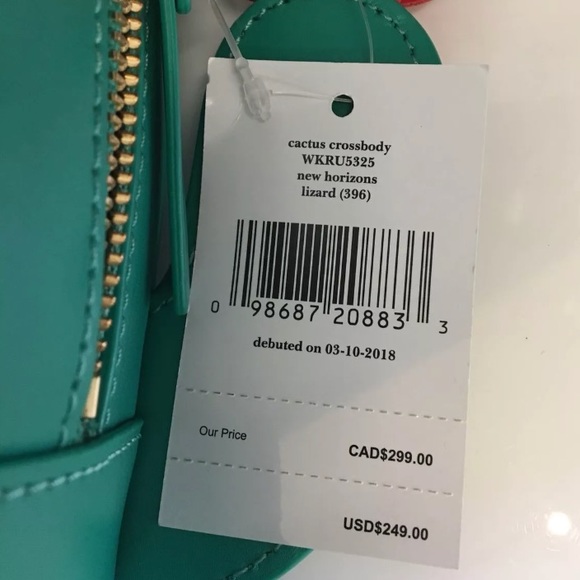 Kate spade new horizons cactus crossbody lizard - Picture 6 of 6